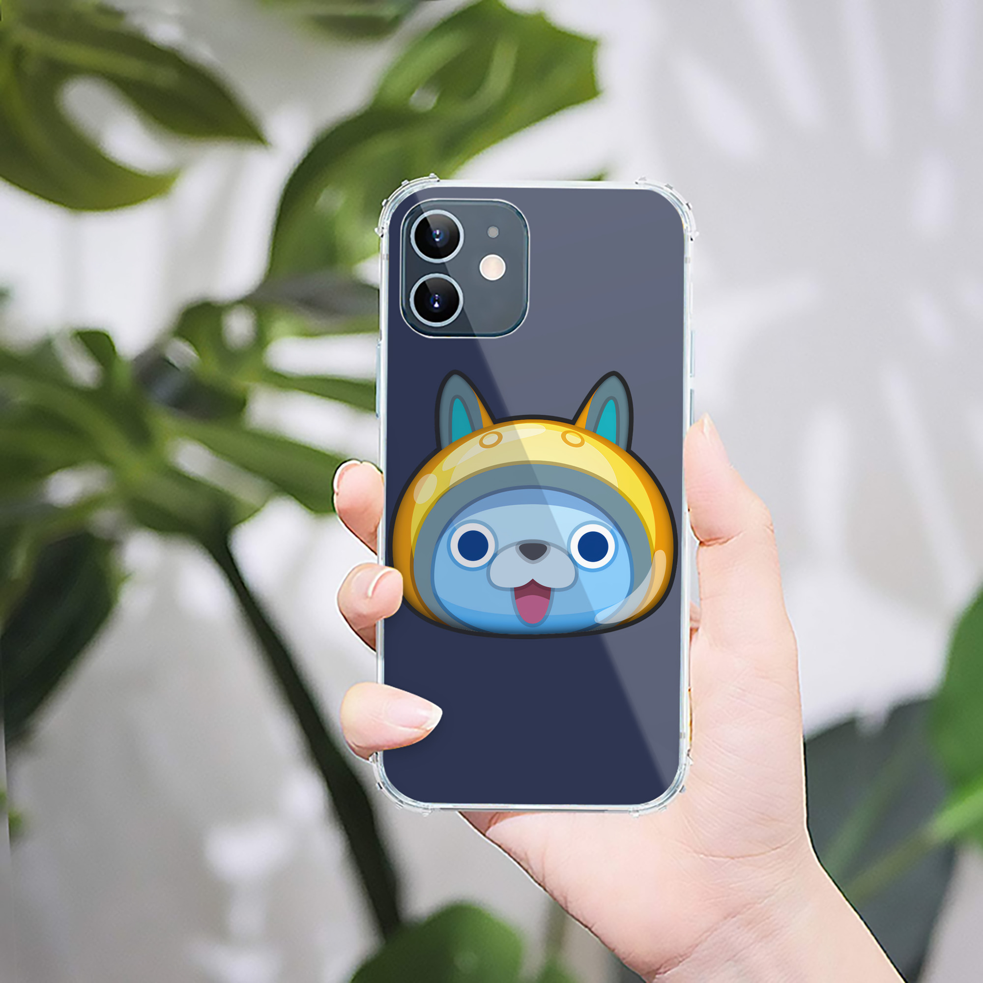 （画像用） 妖怪ウォッチ Yo-kai Watch 【iPhone 12シリーズ対応】透明スマホケース（クリアソフトケース）